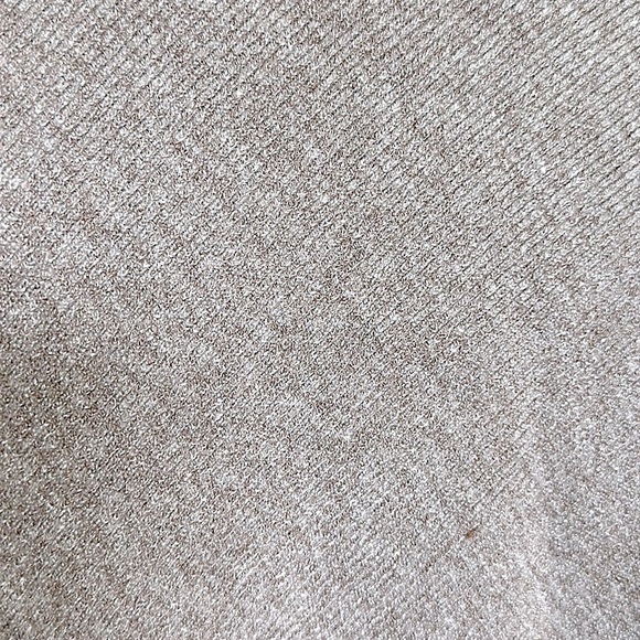 Puli Tan Asymmetrical Shrug with V-Neck - Picture 5 of 9